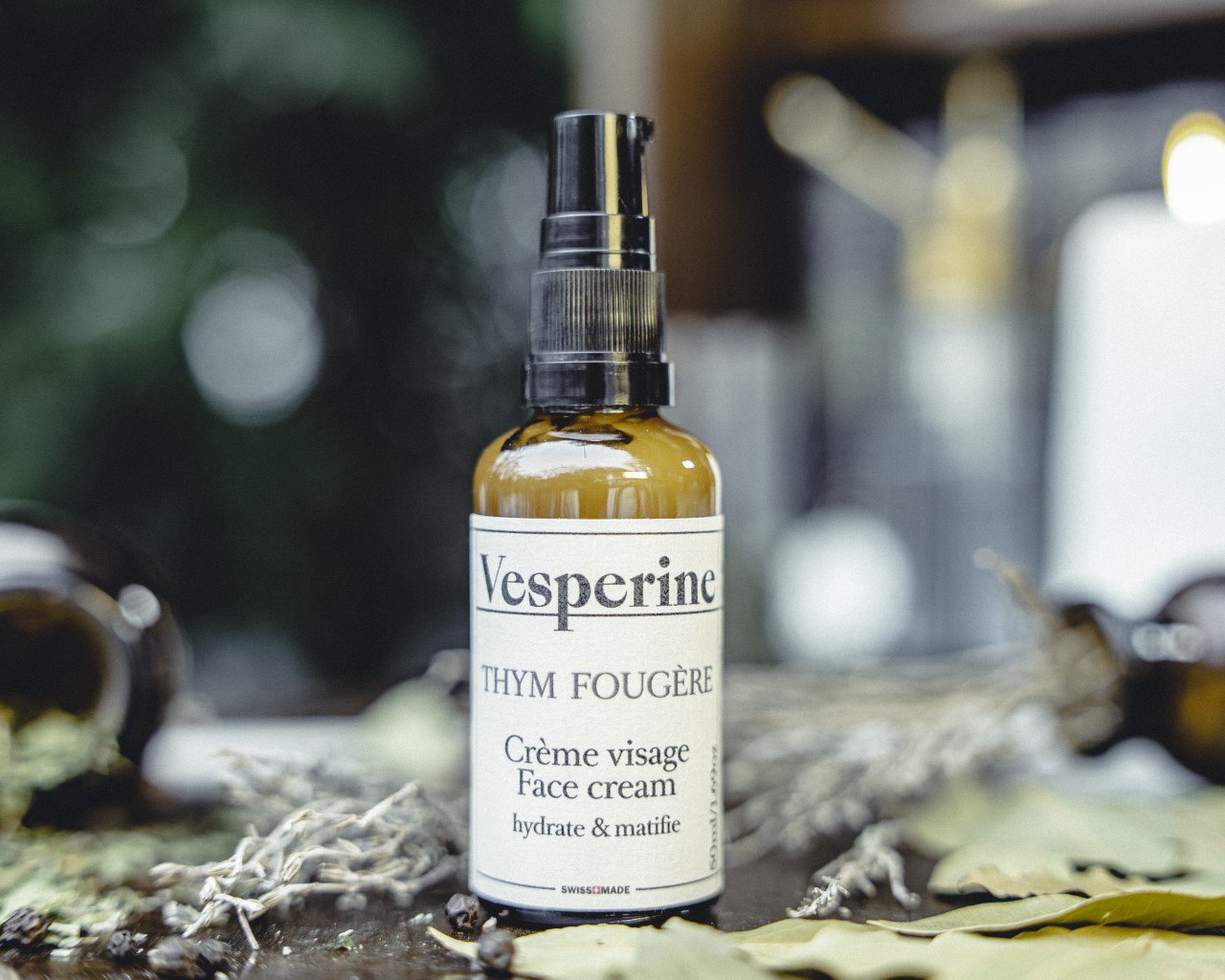 Crème visage · thym/fougère - 50ml
